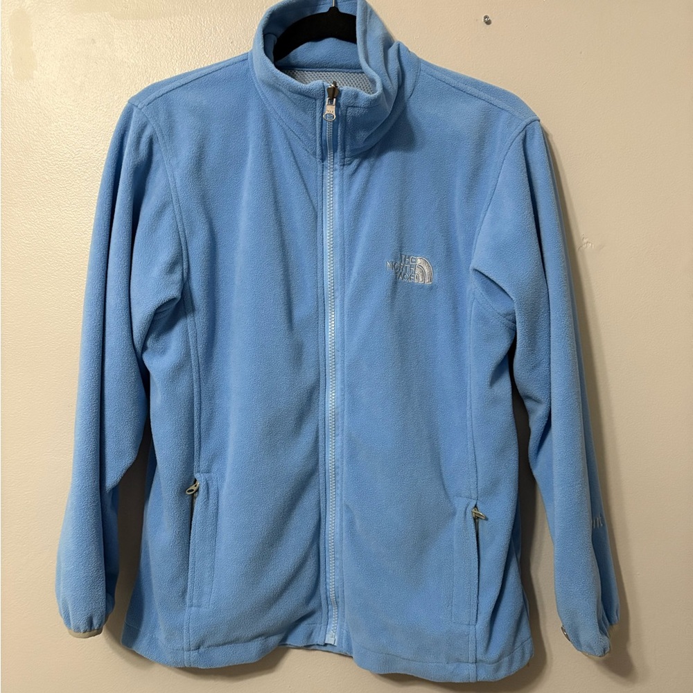 The North Face Light Blue Fleece Jacket